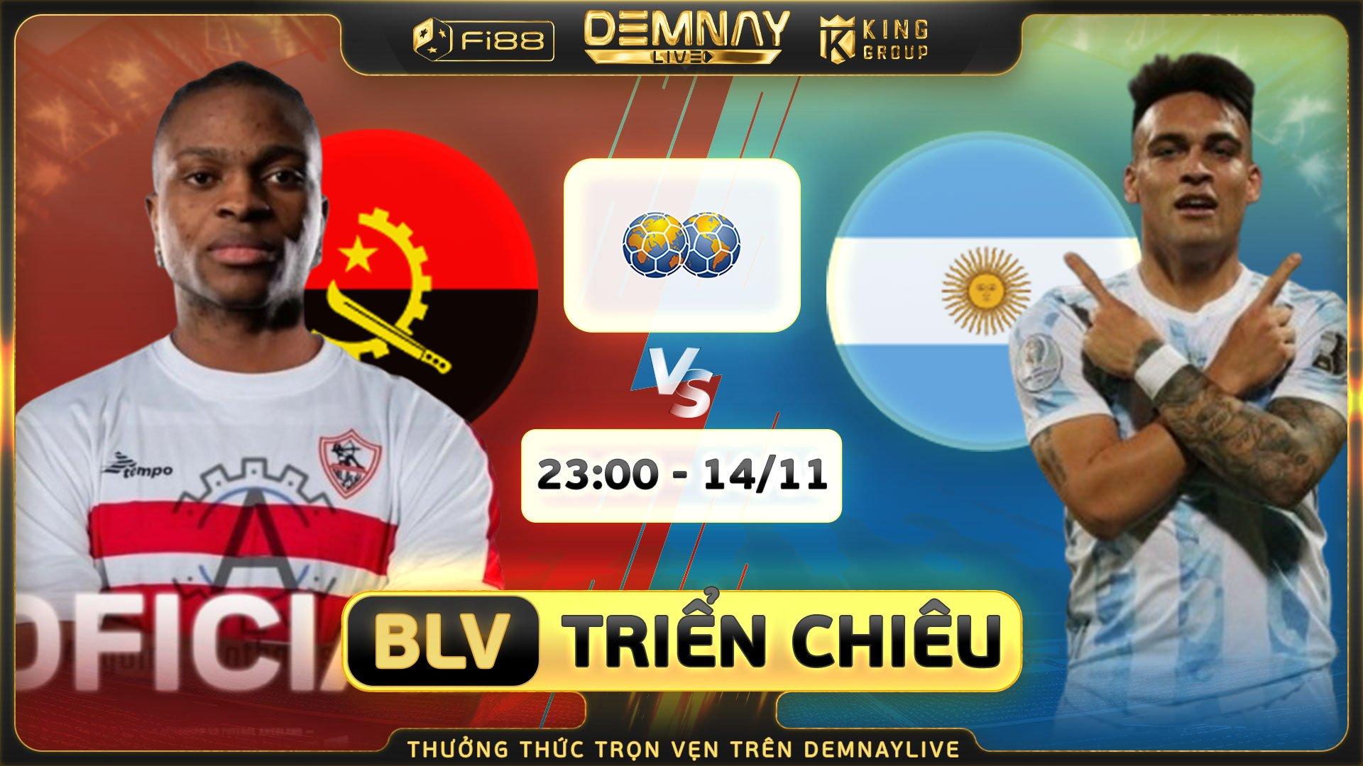 Angola 0 - 2 Argentina: Đẳng cấp Nam Mỹ