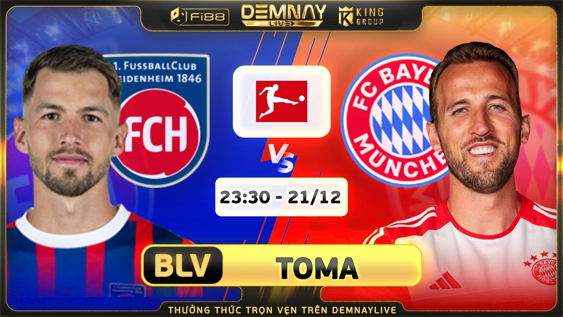 Kane tỏa sáng, Bayern Munich thắng đậm Heidenheim!