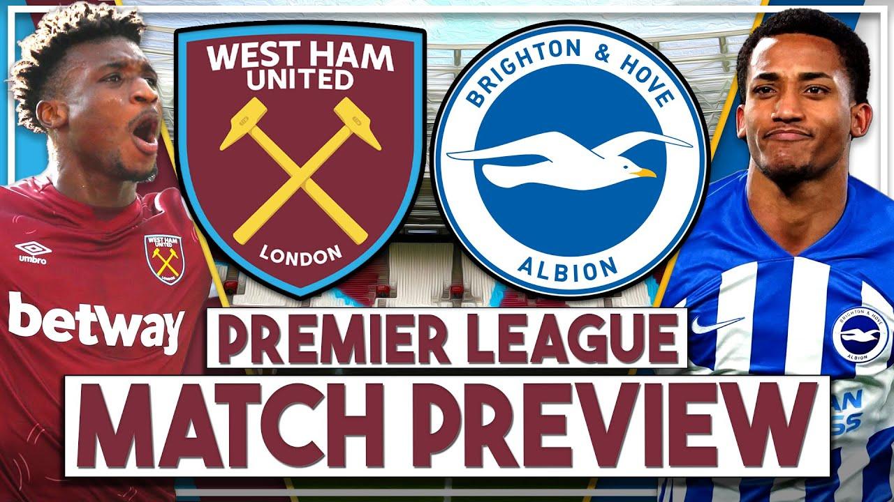 West Ham United vs Brighton Hove Albion 22h00 ngày 21/12/2024